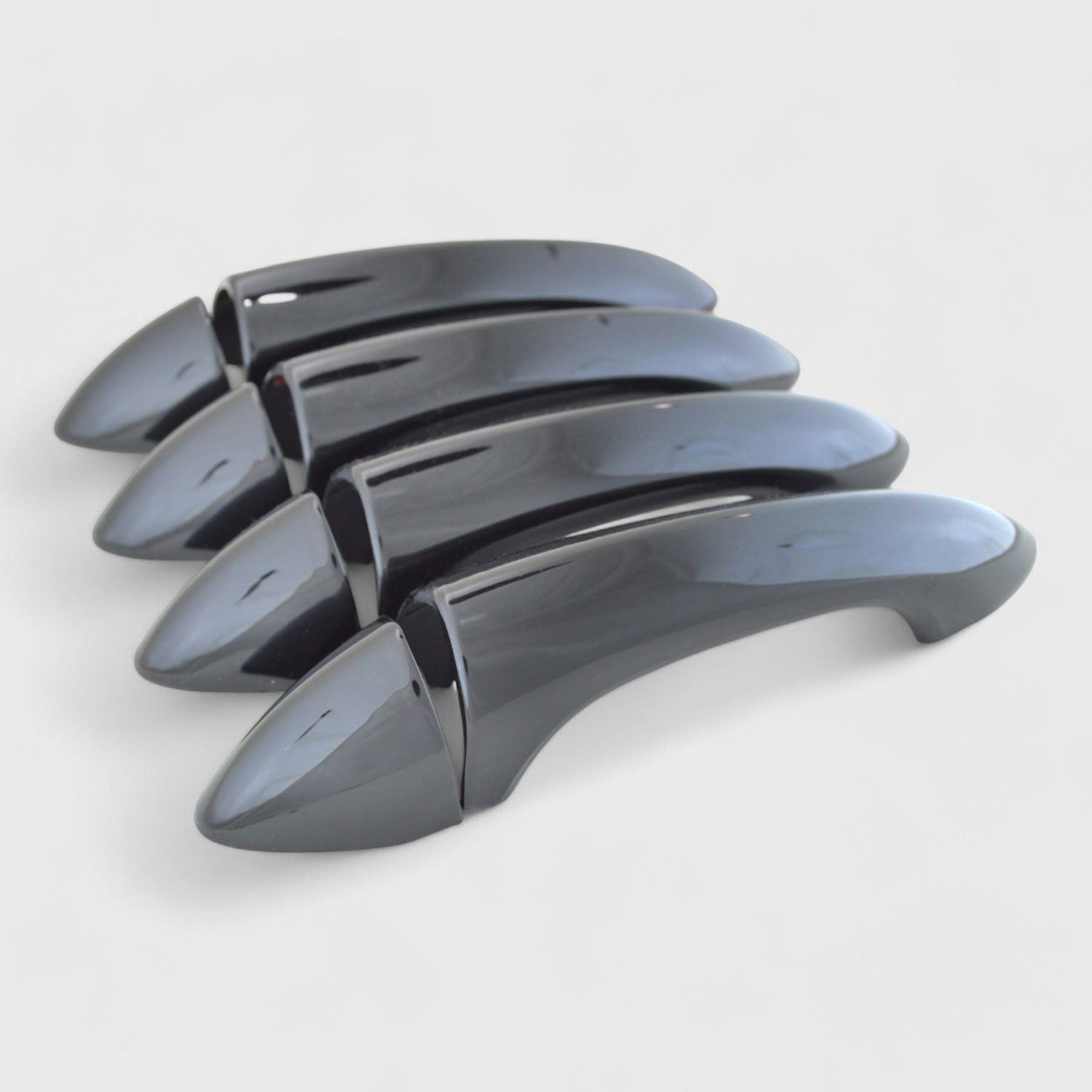 2021-2025 Chevrolet Trailblazer Door Handle Cover Gloss Black 8Pcs ABS Plastic