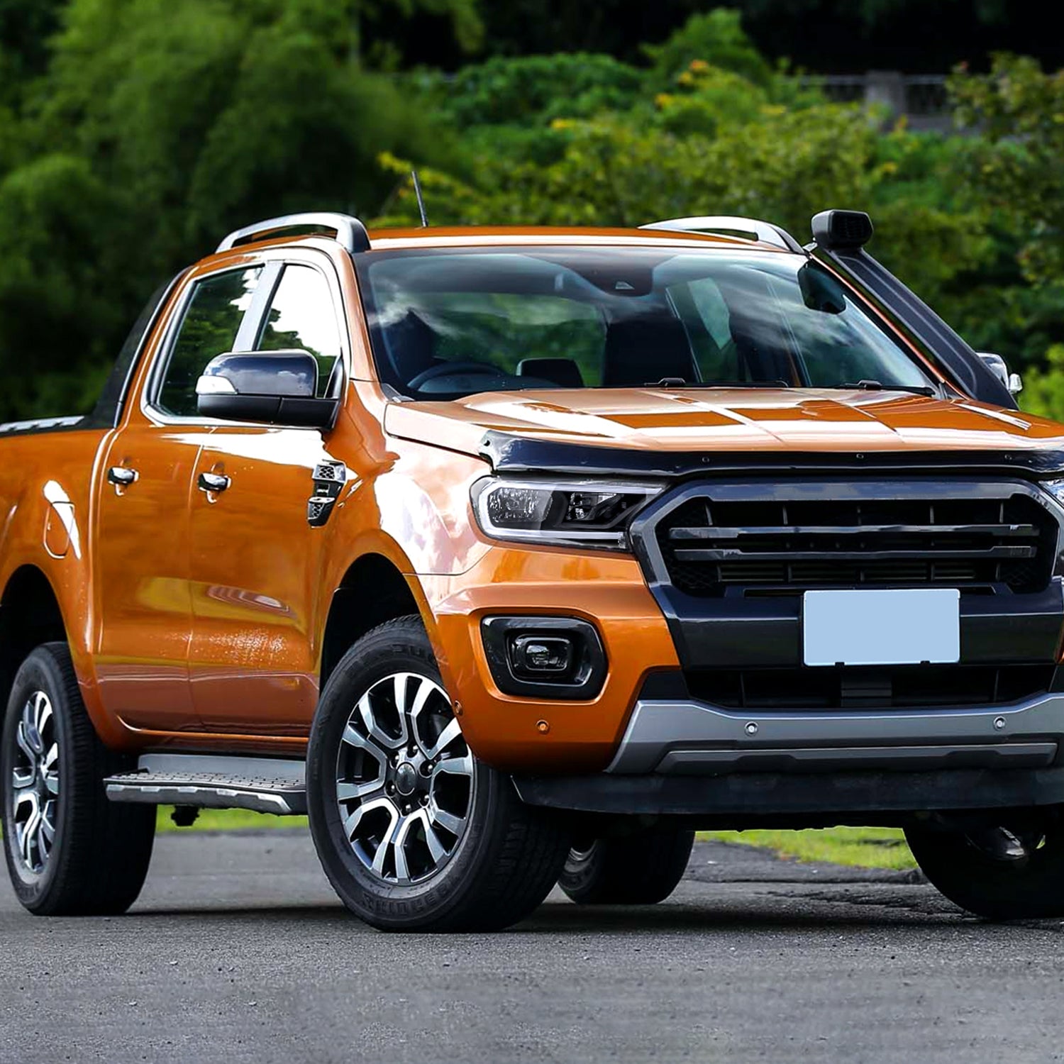 2019-2023 Ford Ranger XL XLT Factory Replacement Headlights LED Signal Black