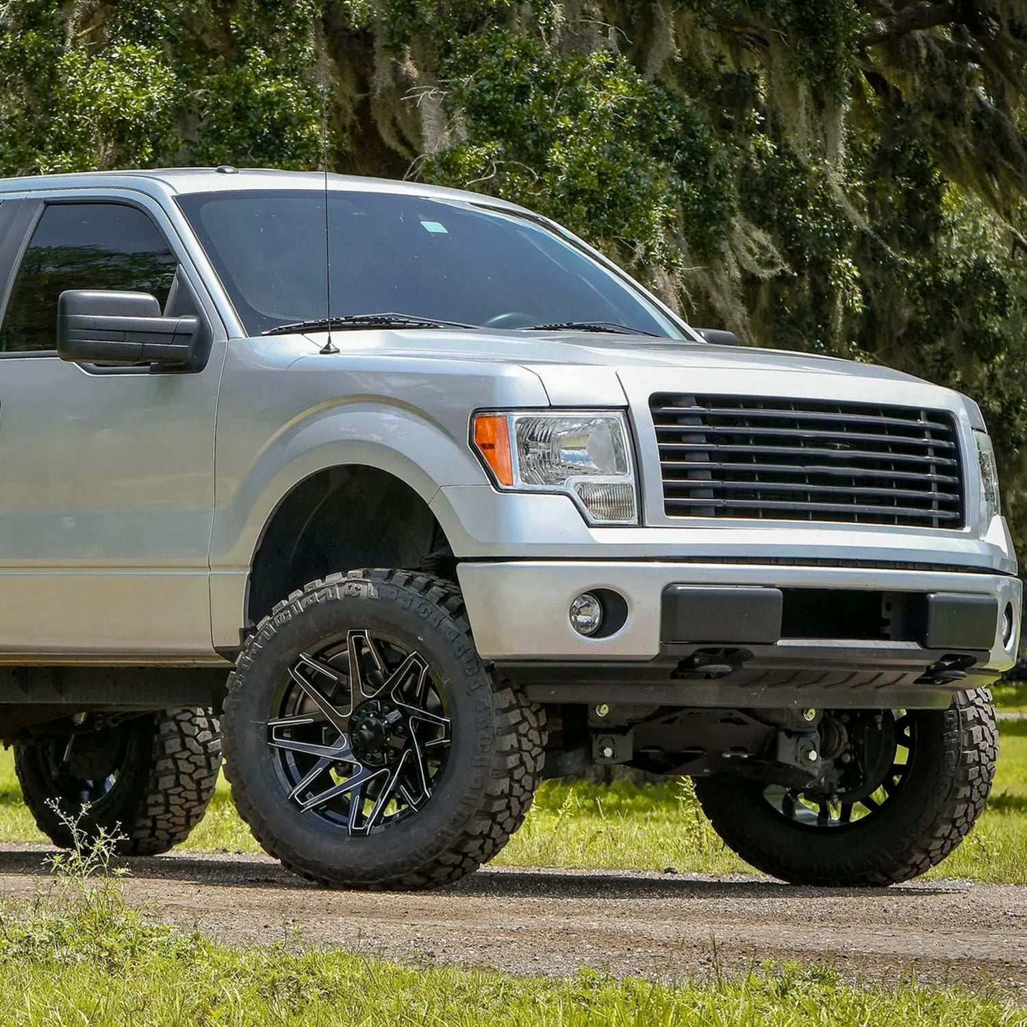 2009-2014 Ford F-150 Factory Style Headlights Chrome Housing/Clear Lens