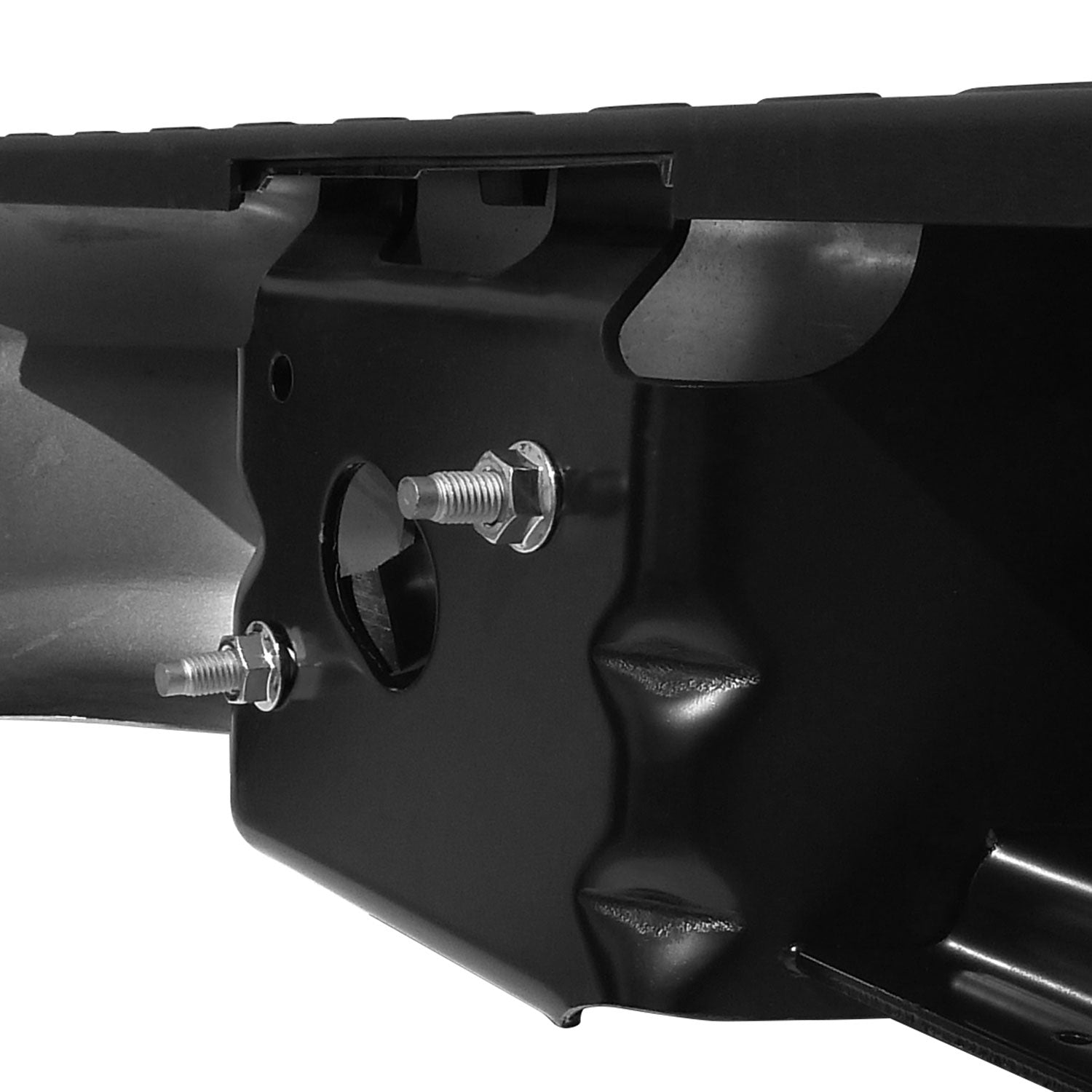 1992-2014 Ford Econoline Chrome Stainless Steel Replacement Rear Step Bumper