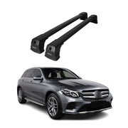2016-2019 Mercedes GLC Class Coupe C253 Roof Rack Cross Bars Black