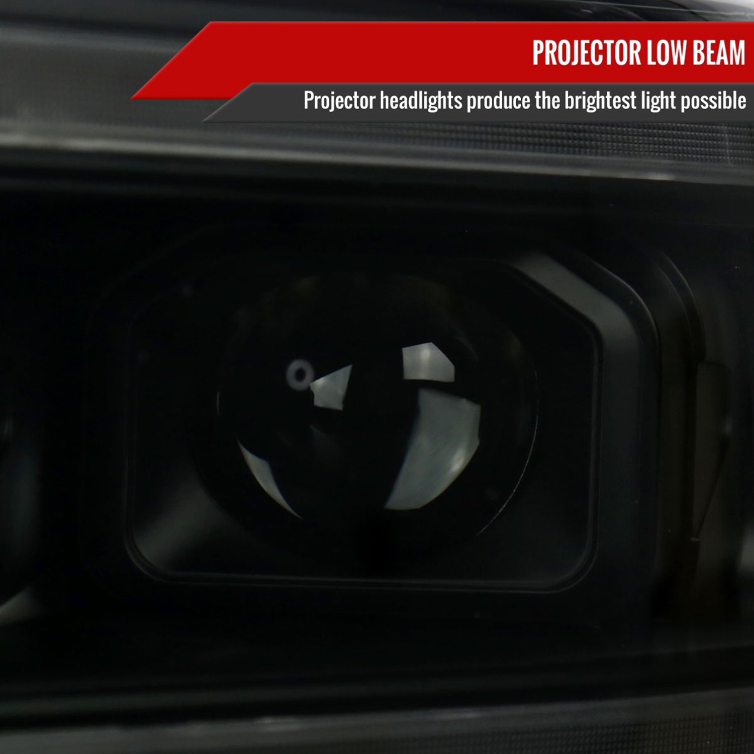 2019-2024 Dodge RAM 2500/3500/4500/5500 LED Signal Projector Headlights Smoke