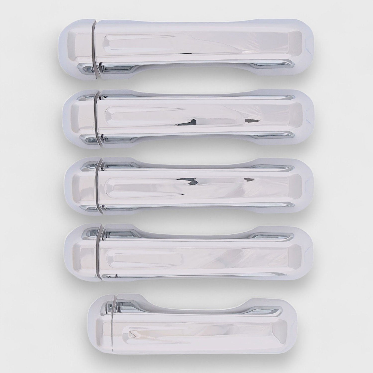 2018-2025 Jeep Wrangler JL Door Handle Cover Chrome 10Pcs ABS Plastic