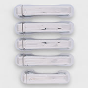 2018-2025 Jeep Wrangler JL Door Handle Cover Chrome 10Pcs ABS Plastic