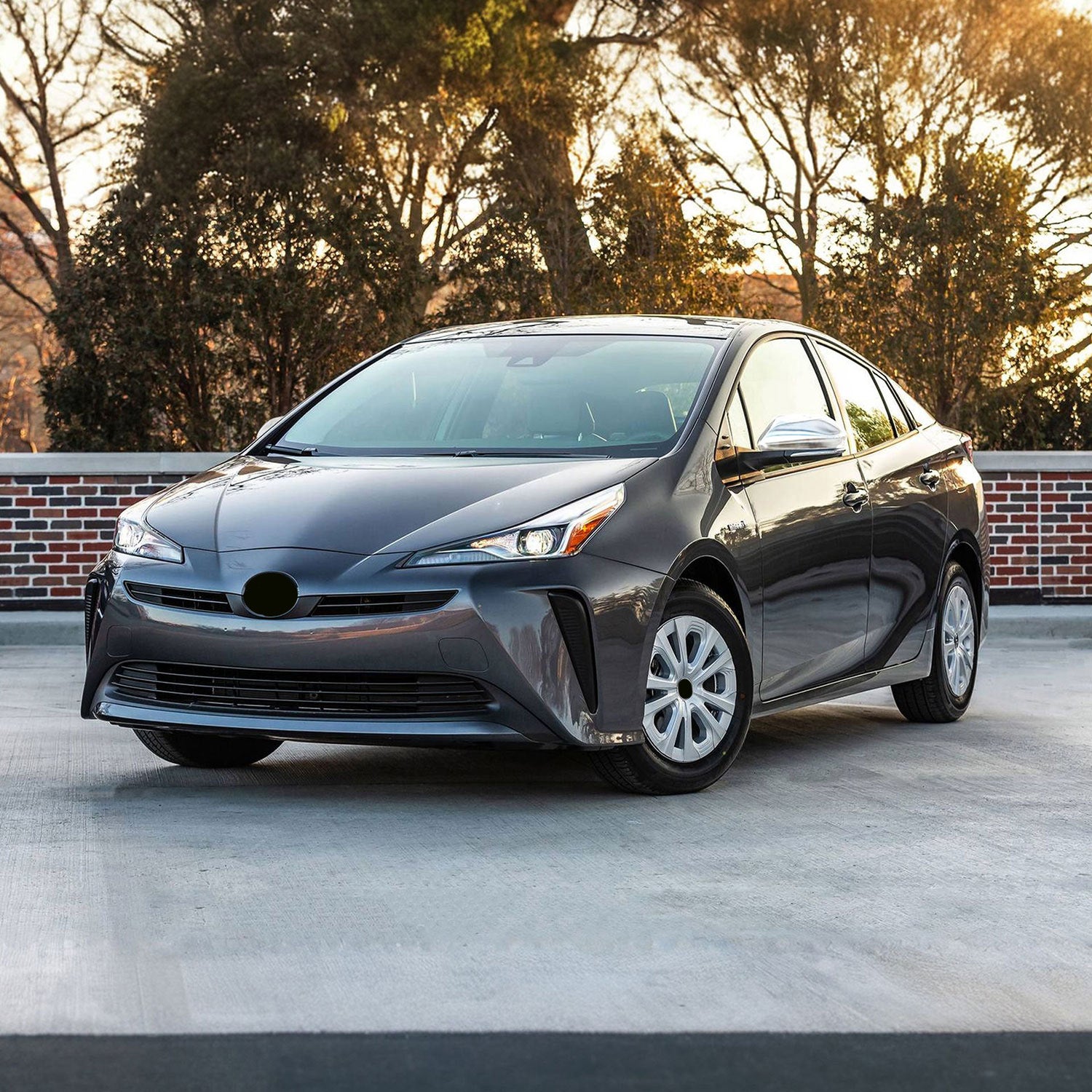 2017-2024 Toyota Prius Mirror Cover Caps Chrome 2Pcs ABS Plastic