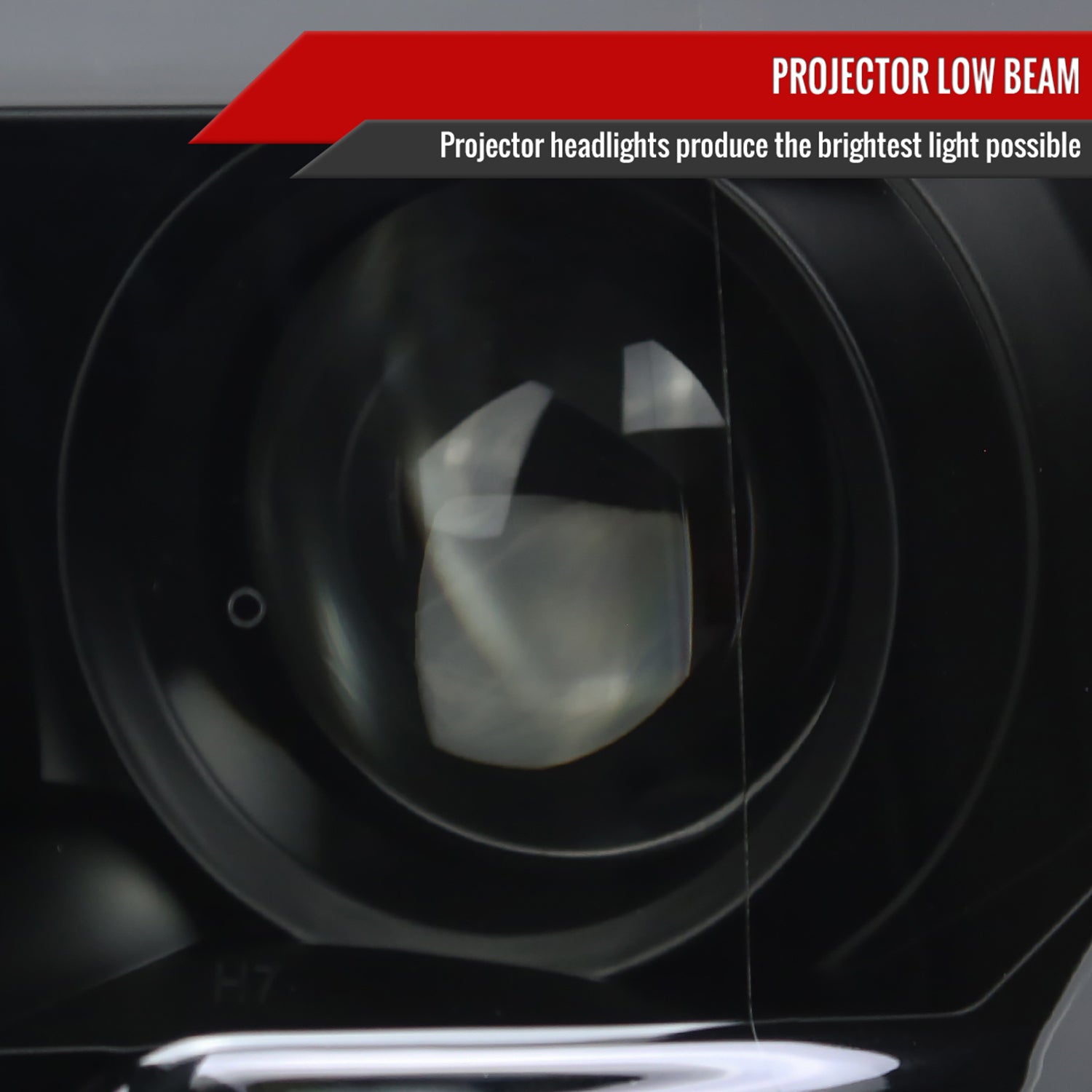 2015-2017 Ford F-150 LED Bar Projector Headlights Black Housing/Smoke Lens