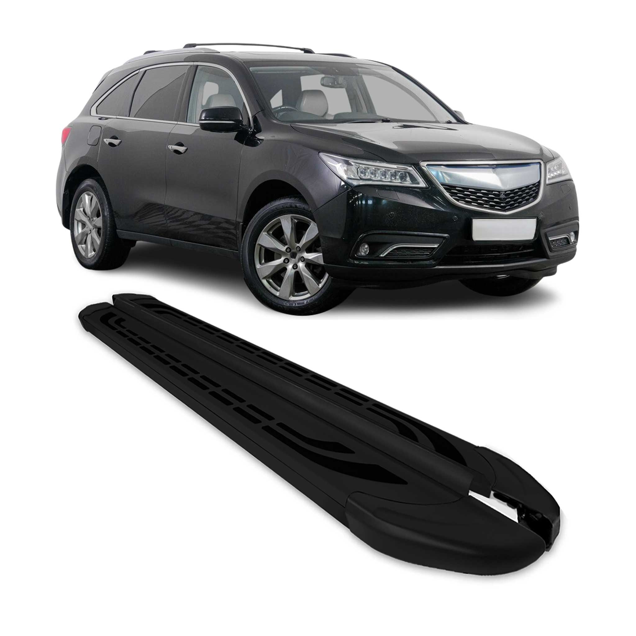 2014-2020 Acura MDX Running Boards Side Steps Black