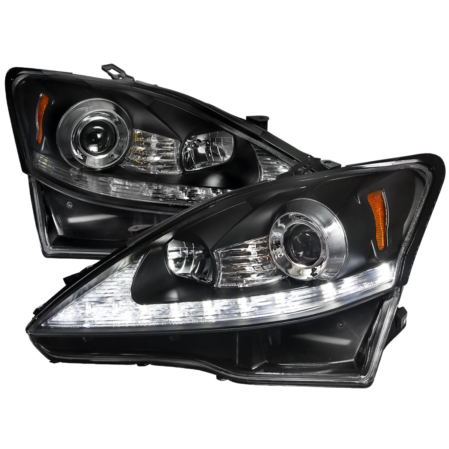 2006-2010 Lexus IS250/IS350 LED Light Headlights LED Signal Lights Black