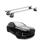 2022-2025 BMW iX Roof Rack Cross Bars Silver