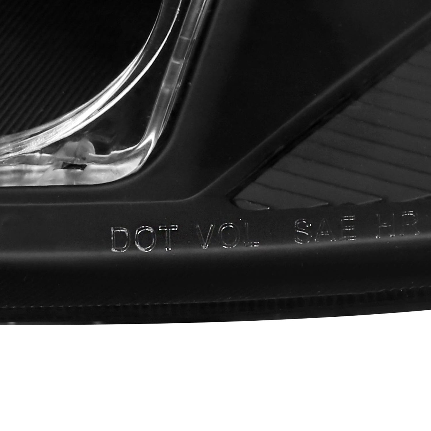 2004-2006 Nissan Maxima Projector Headlights Amber Reflectors Matt Black/Clear