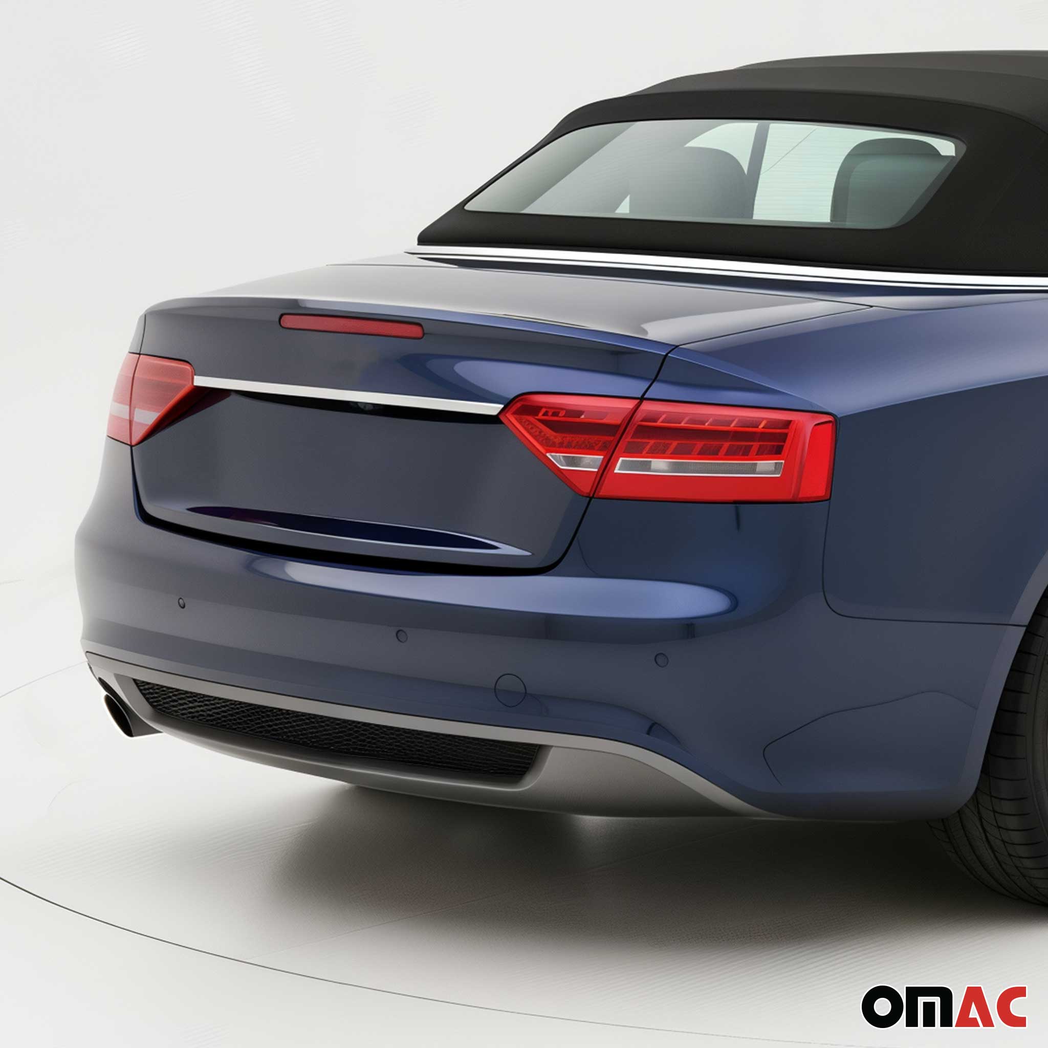 2008-2016 Audi A5 8T3 8F7 Cabrio coupe Rear Trunk Tailgate Door Handle Cover Stainless Steel