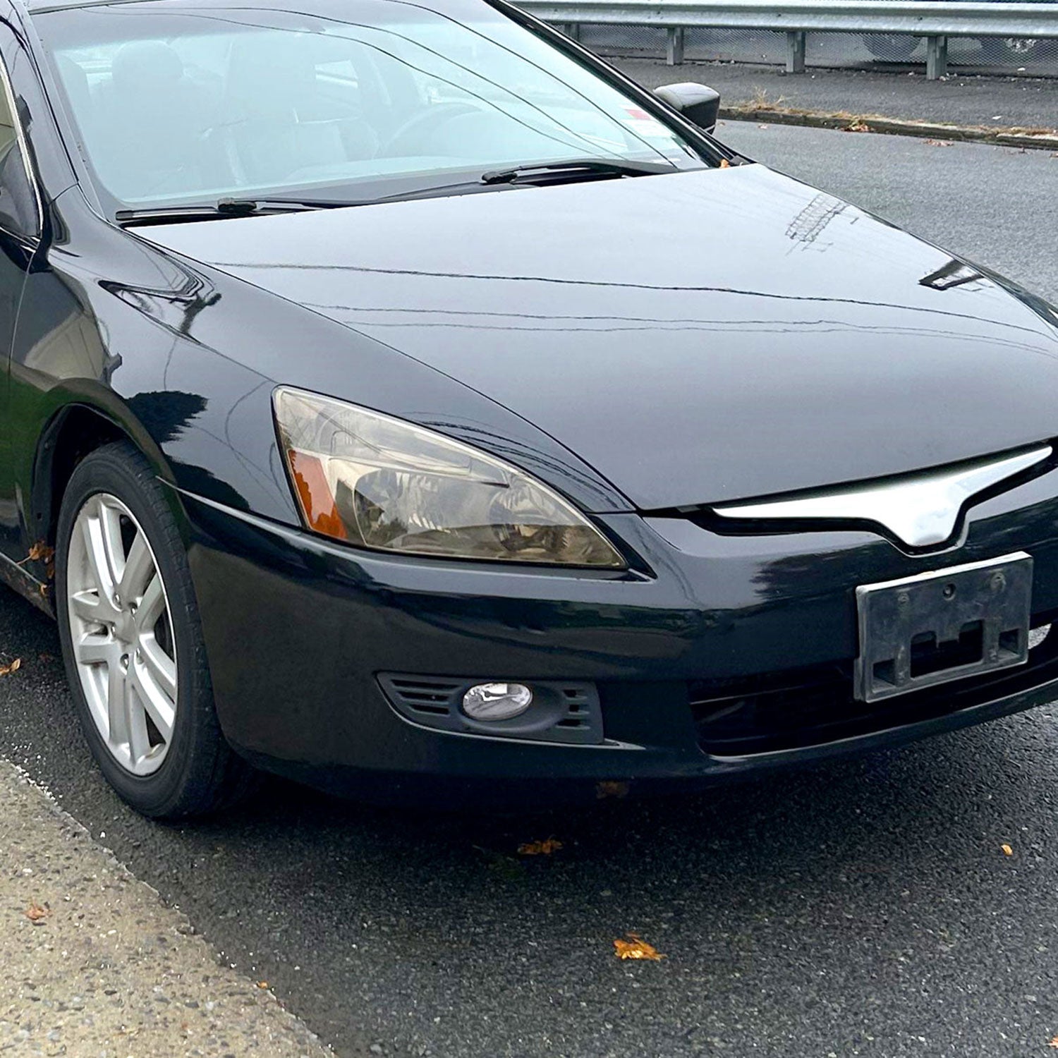 2003-2005 Honda Accord Coupe H11 Fog Lights Kit Chrome Housing/Clear Lens