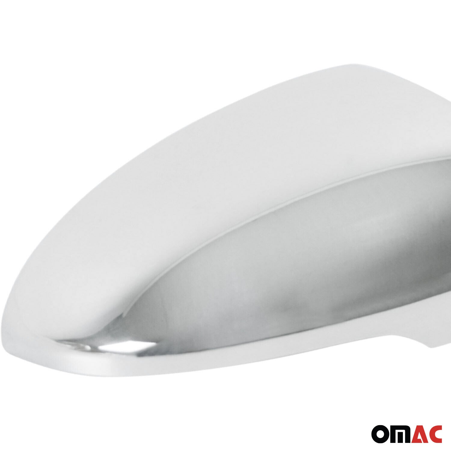 2016-2021 Hyundai Tucson Side Mirror Cover Caps Stainless Steel Silver 2 Pcs