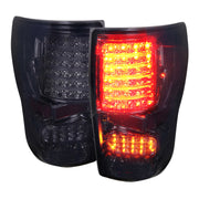 2007-2013 Toyota Tundra LED Tail Lights Chrome Housing/Smoke Lens