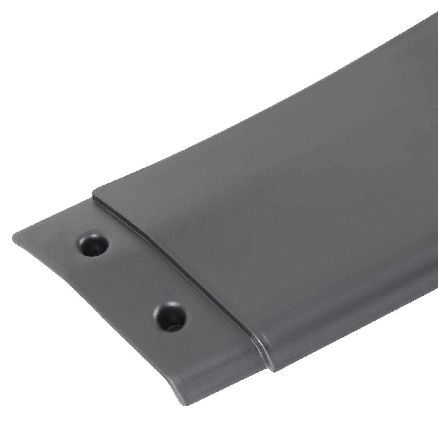 2009-2011 BMW 3 Series E90 Matte Black 3Pcs Front Bumper Lip Spoiler Kit