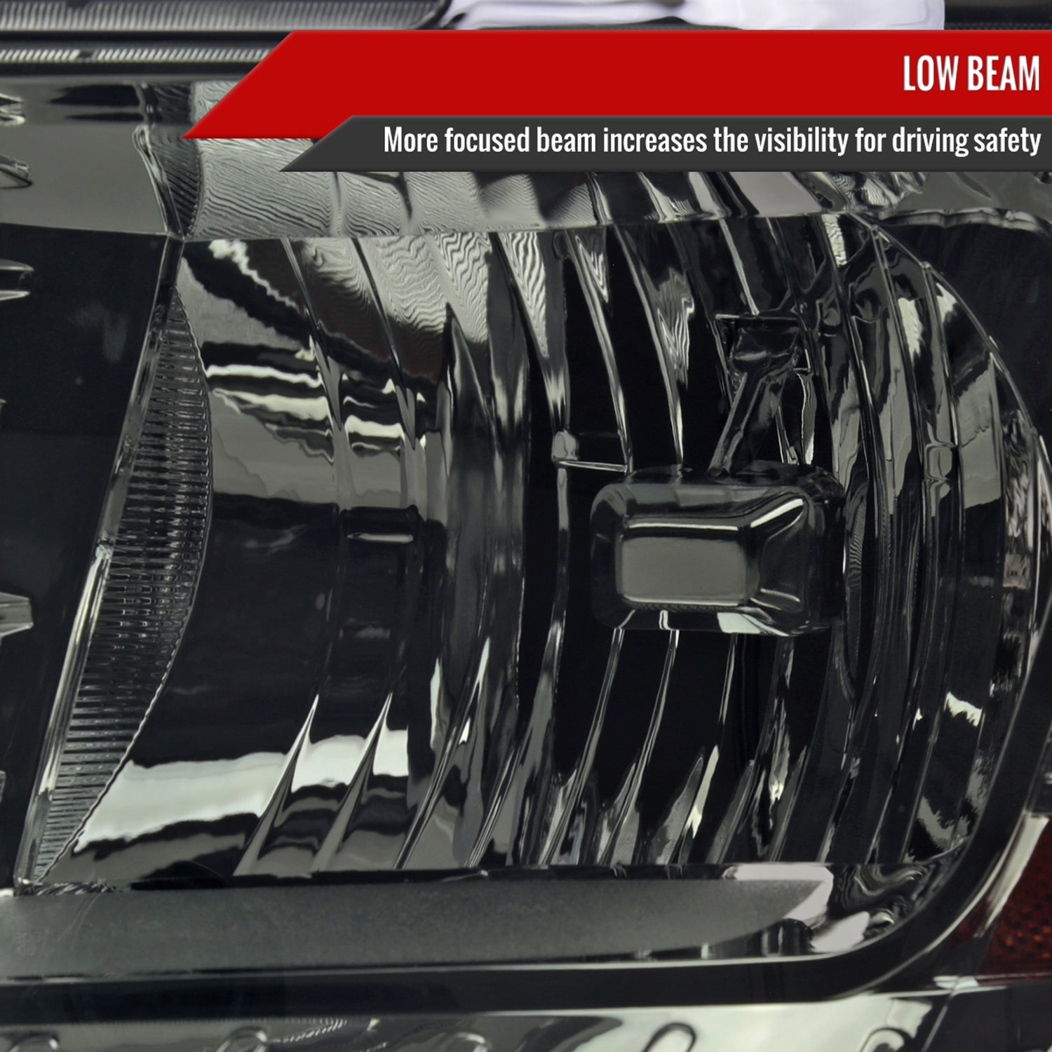 2009-2020 Dodge Journey Factory Style Headlights Chrome Housing/Smoke Lens