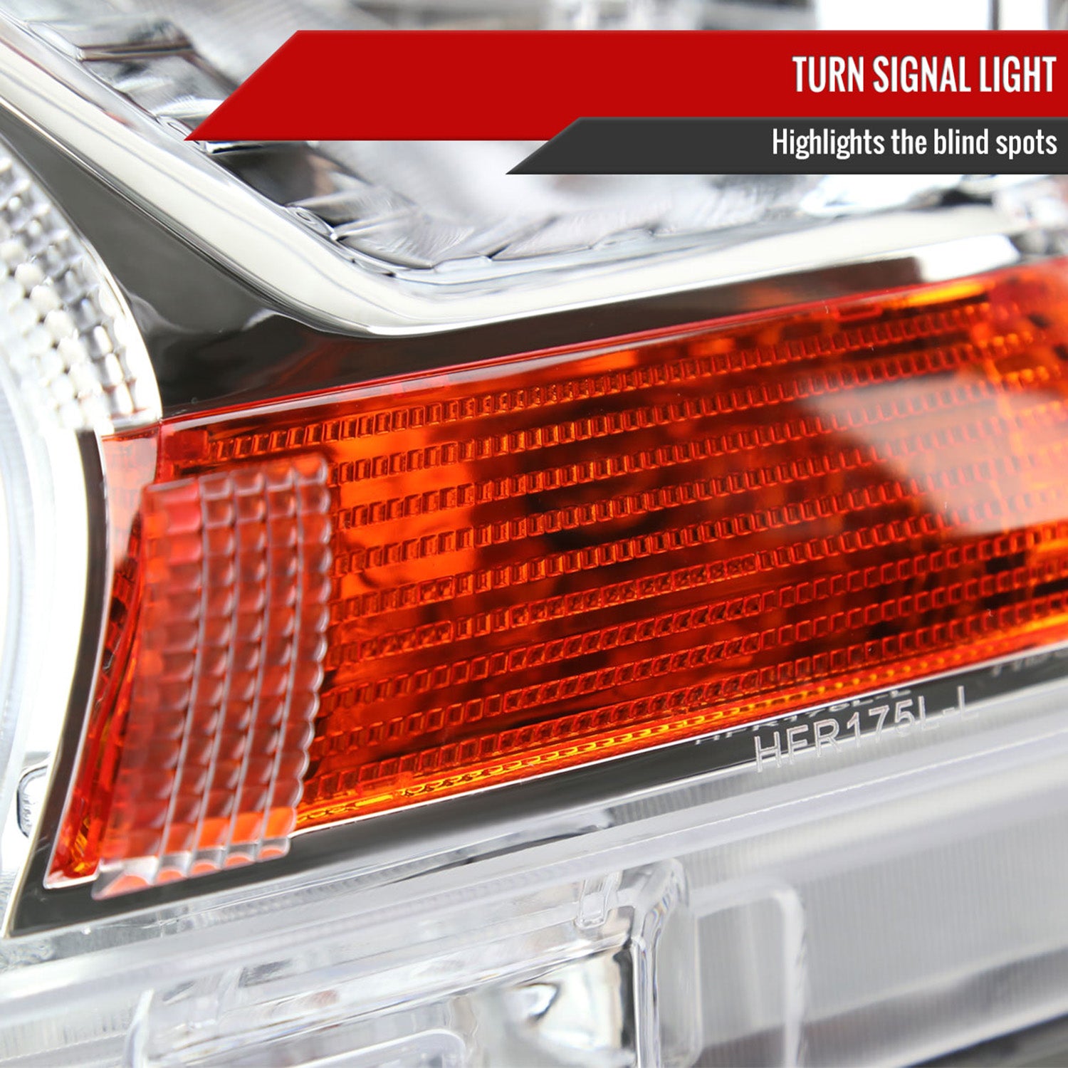 2019-2022 Ford Ranger XL/XLT Factory Style Halogen Headlights Chrome/Clear