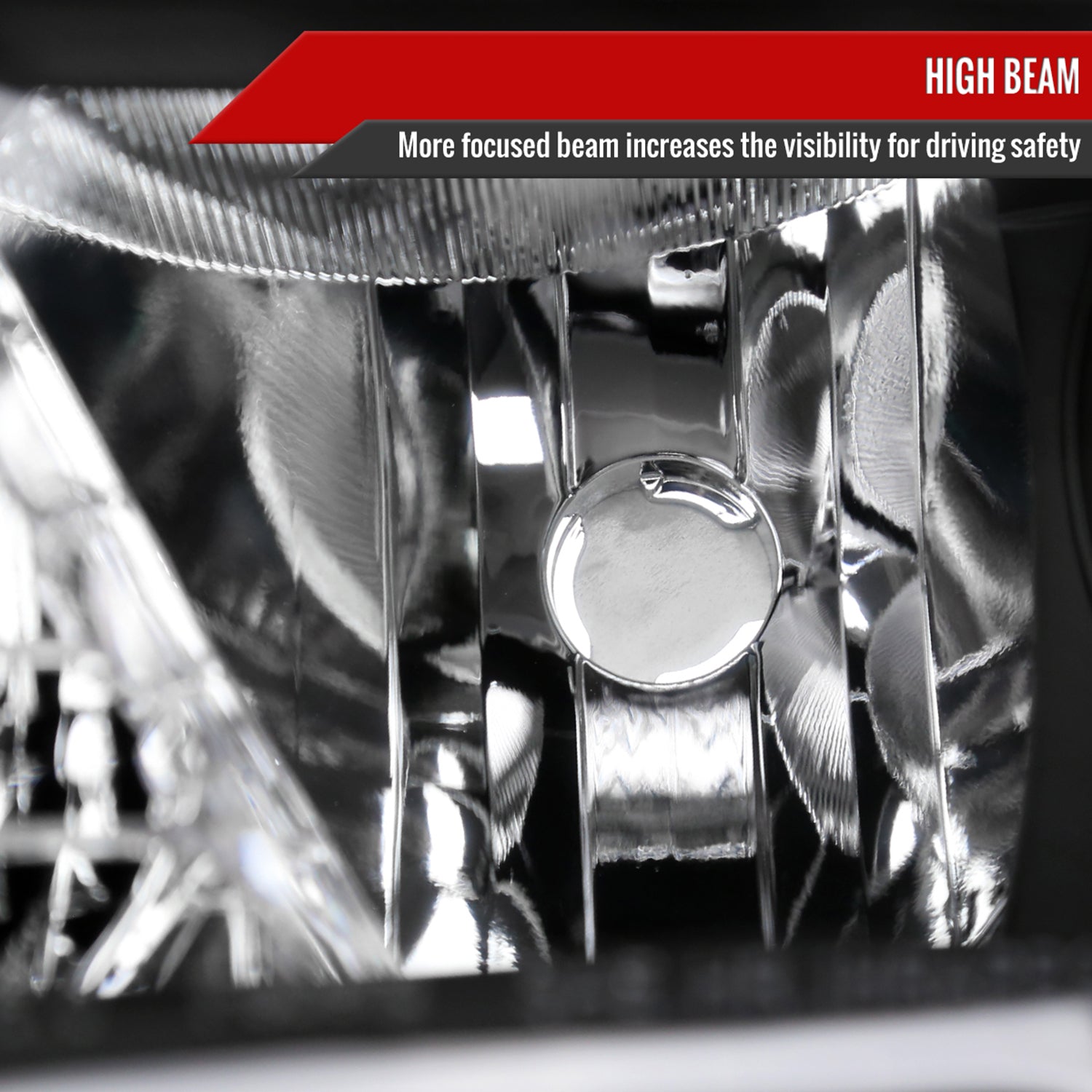 2016-2023 Toyota Tacoma LED Bar Projector Headlight Matte Black/Clear Lens