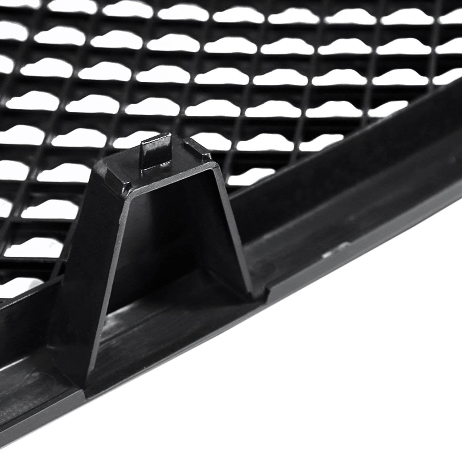 2007-2013 Chevrolet Silverado 1500 Glossy Black ABS Honeycomb Mesh Grille