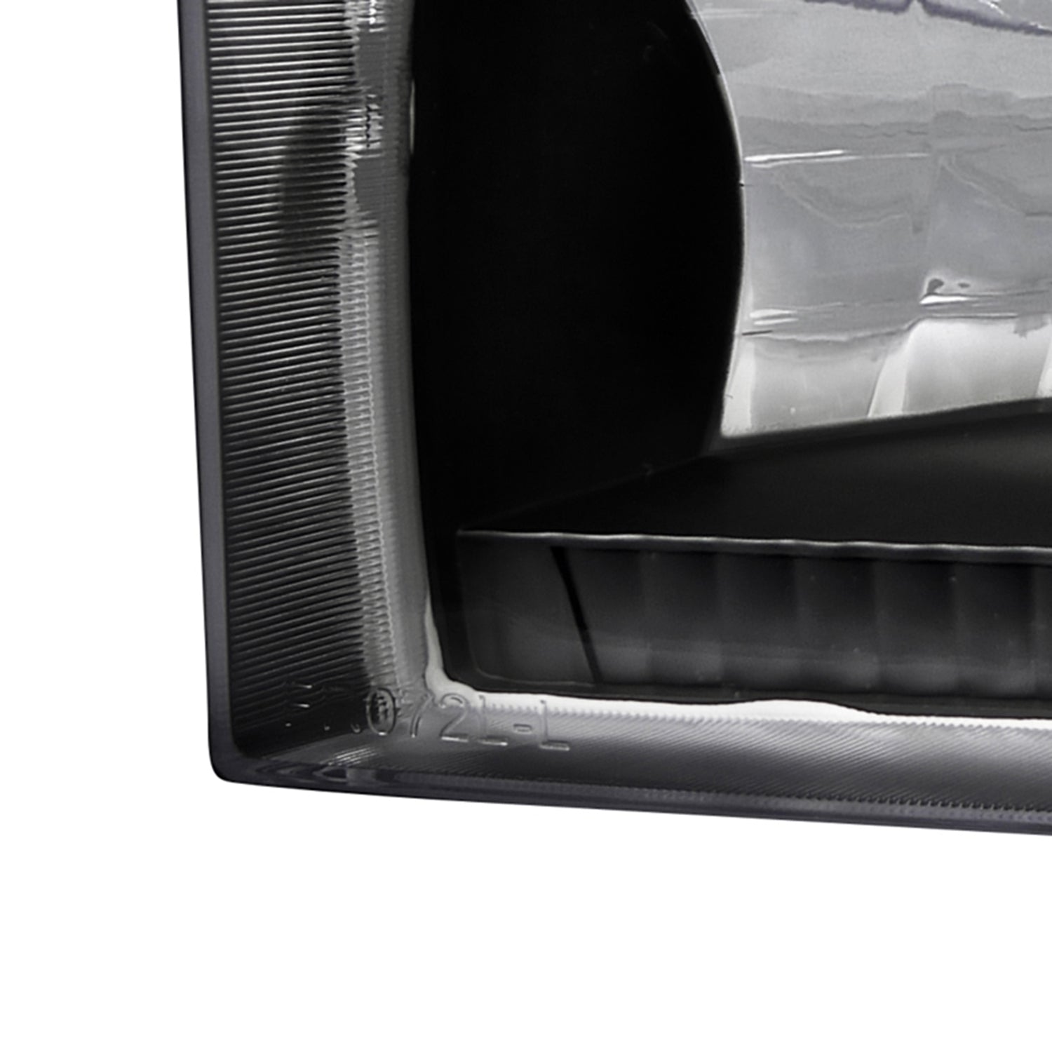 1999-2004 Ford F-250/350/450/550/Excursion Factory Headlights Matt Black