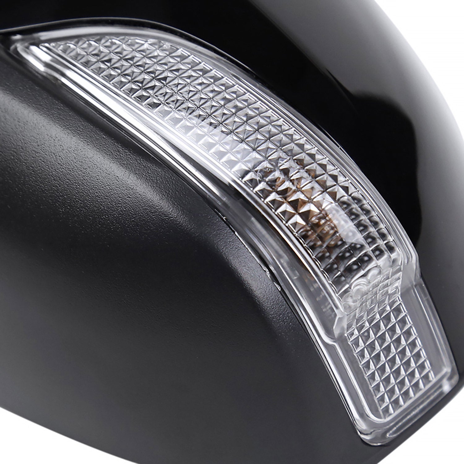 2014-2018 Toyota Corolla Glossy Black 9Pin Auto-Fold&Heated Side Mirror Driver