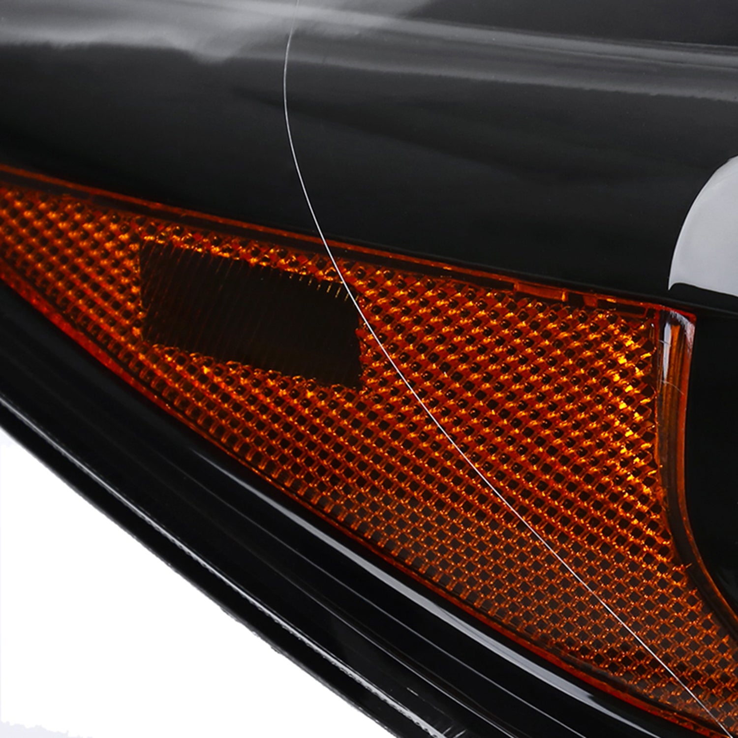 2016-2018 Honda HR-V Clear Crystal Headlight Amber Reflector - Passenger Side