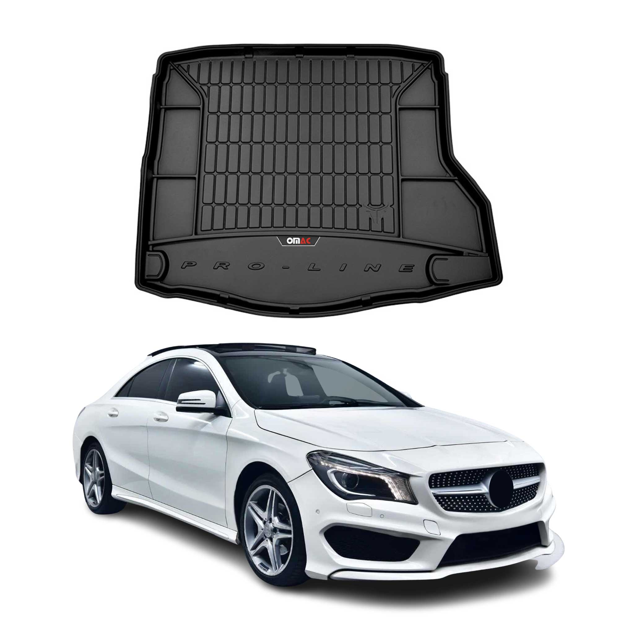 2013-2019 Mercedes CLA C117 Premium Cargo Liner Trunk Mat All Weather Heavy Duty Black