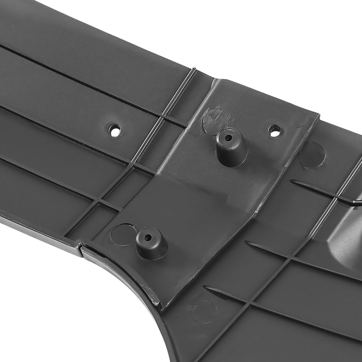 2016-2018 Honda Civic Sedan Matte Black Polypropylene 3Pcs Bumper Lip