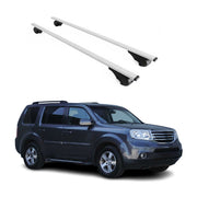 2009-2015 Honda Pilot Roof Rack Cross Bars Silver