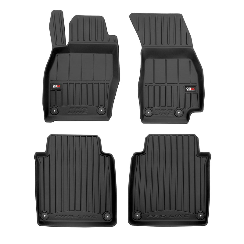 2019-2024 Audi A8 S8 Long Premium Floor Mats Liners Full Set All Weather Heavy Duty