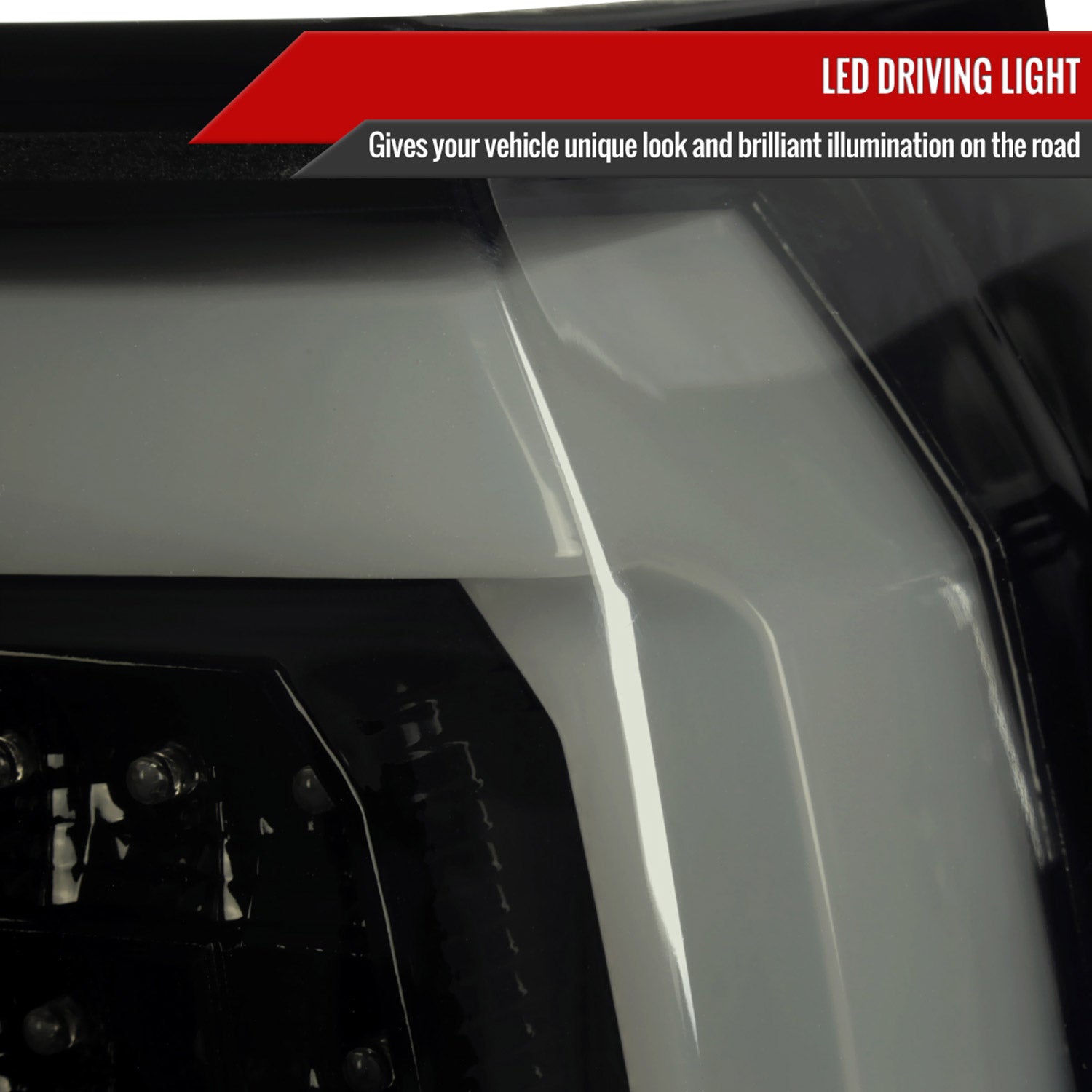 2015-2020 Chevy Tahoe/Suburban LS LT LTZ Premier LED Tail Lights Glossy Black