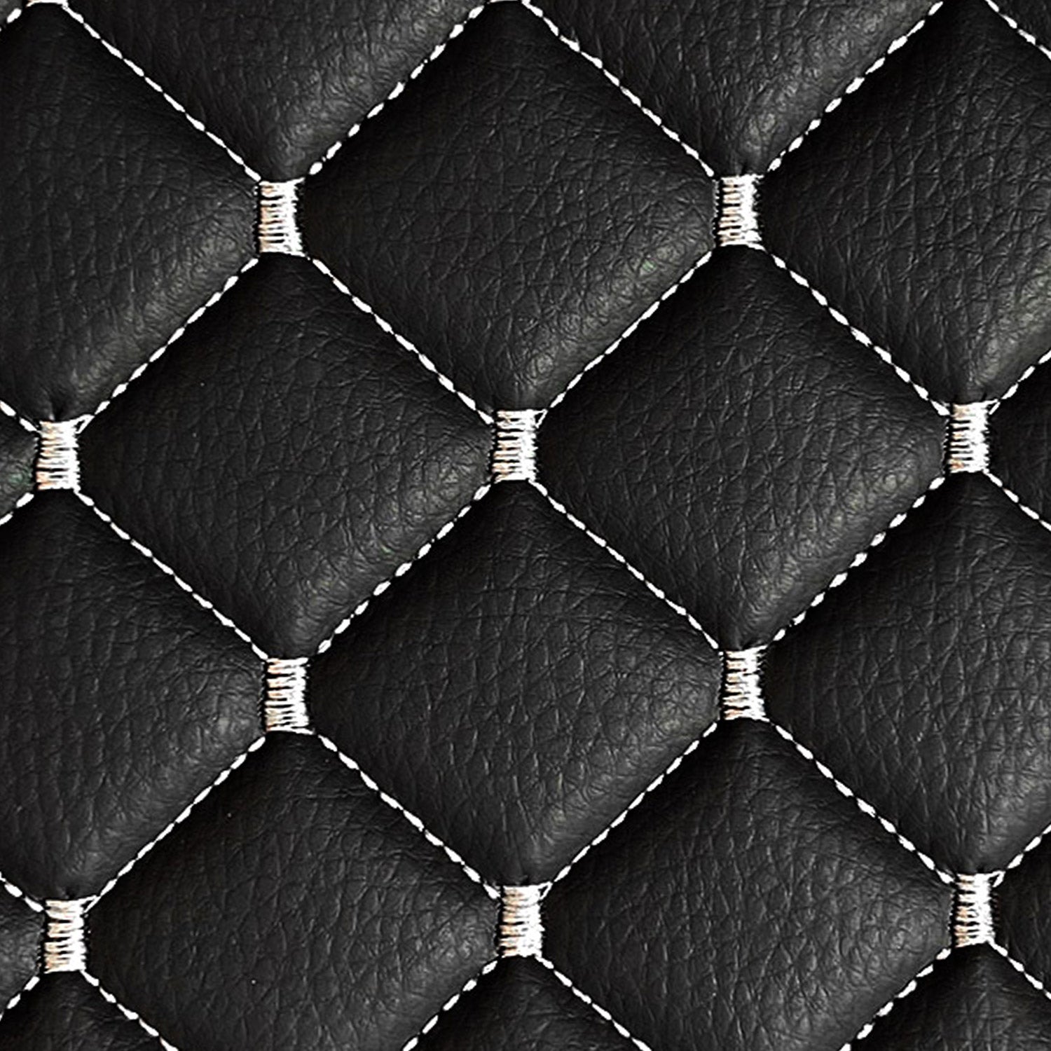 2015-2025 Ford Transit Leather Front Car Seat Covers Protector Black White