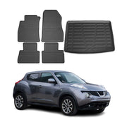 2015-2017 Nissan Juke Floor Mats & Cargo Liner Full Set All Weather Black