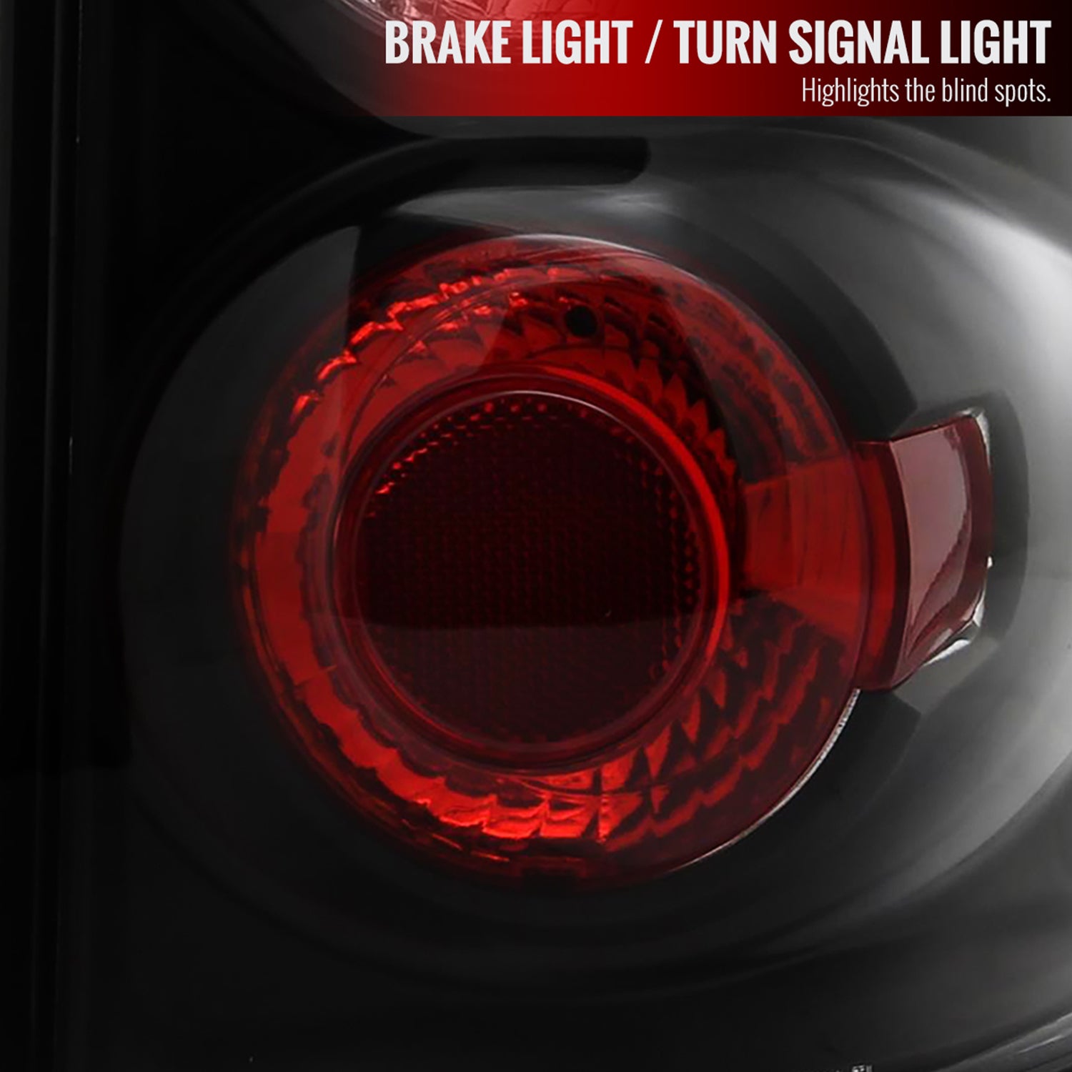 2002-2005 Ford Explorer Tail Lights Matte Black Housing/Clear Lens