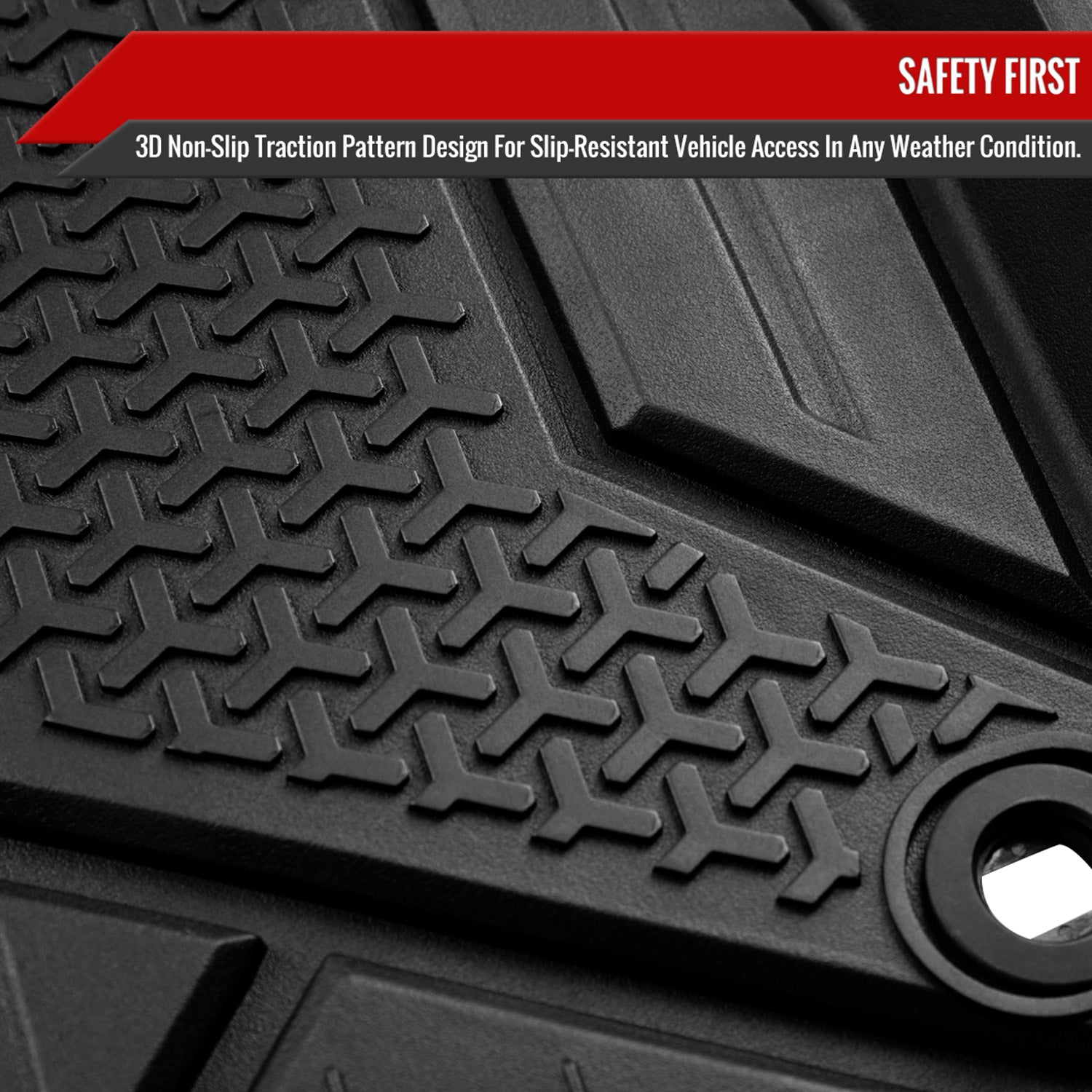 2017-2022 Honda CR-V Floor Mats Liner 3Pcs All Weather TPE