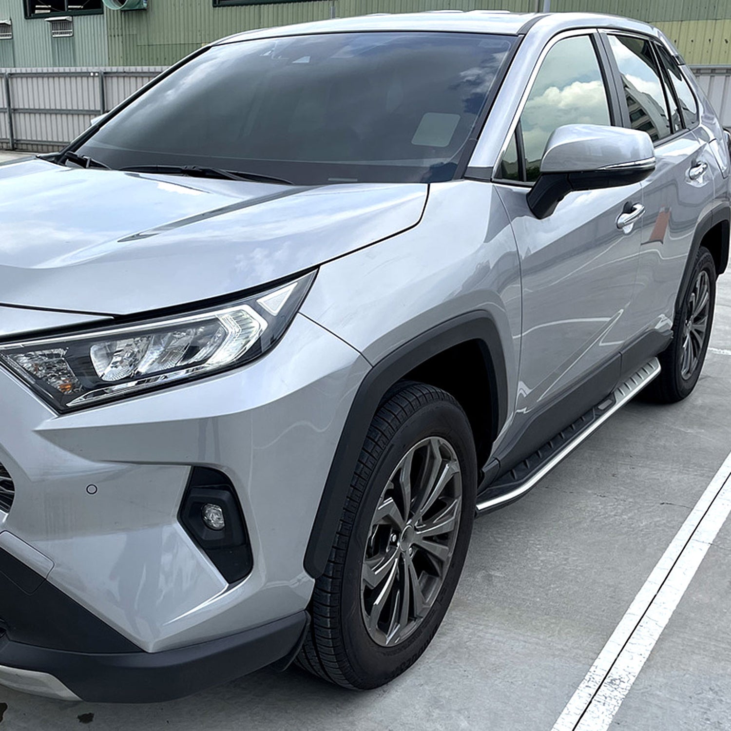 2019-2023 Toyota RAV4 Aluminum Side Step Nerf Bars Running Boards