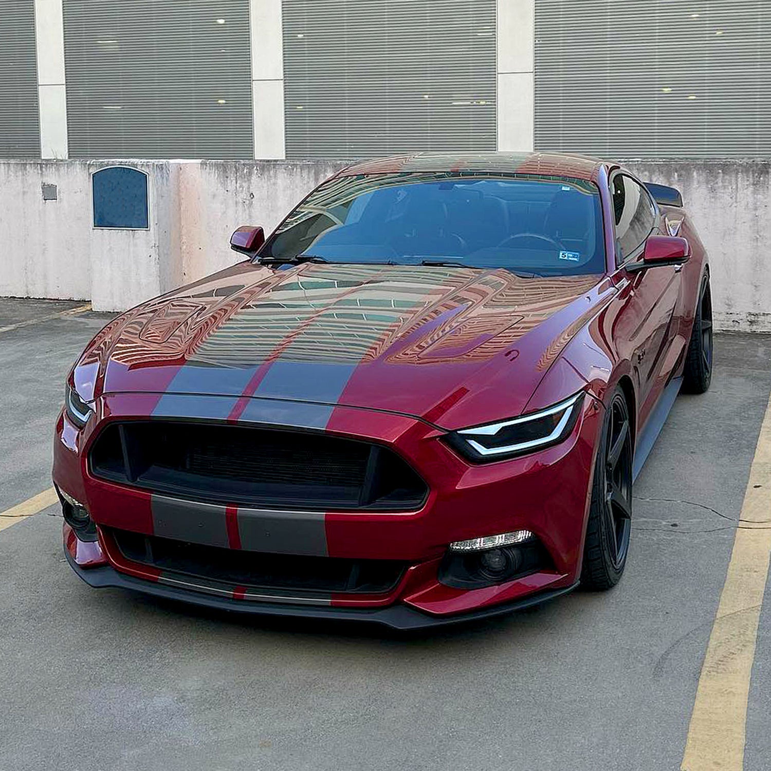 2015-2017 Ford Mustang/2018-2020 Shelby HID/Xenon LED Signal Headlights Smoke