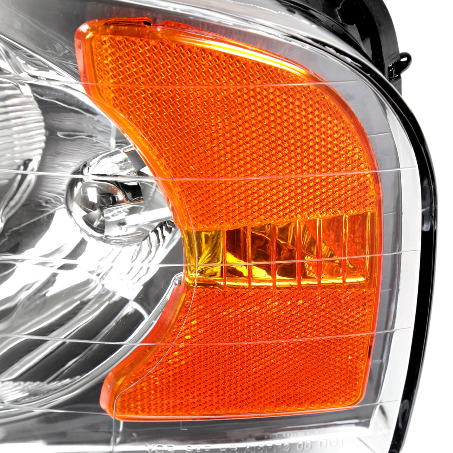 2002-2005 Dodge RAM 1500 2500 3500 Factory Headlights Chrome/Clear