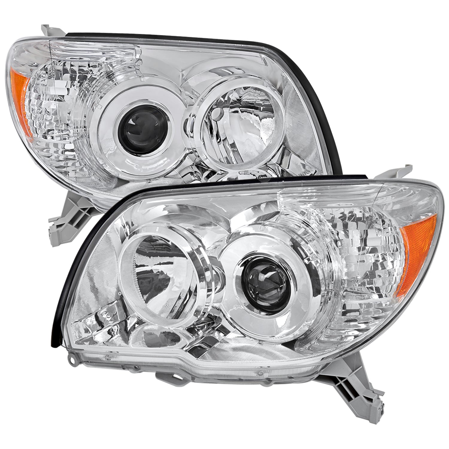 2006-2009 Toyota 4Runner SR5 Limited Projector Style Headlights Chrome/Clear