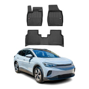 2021-2024 Volkswagen ID.4 Premium Floor Mats Liners Full Set All Weather Heavy Duty