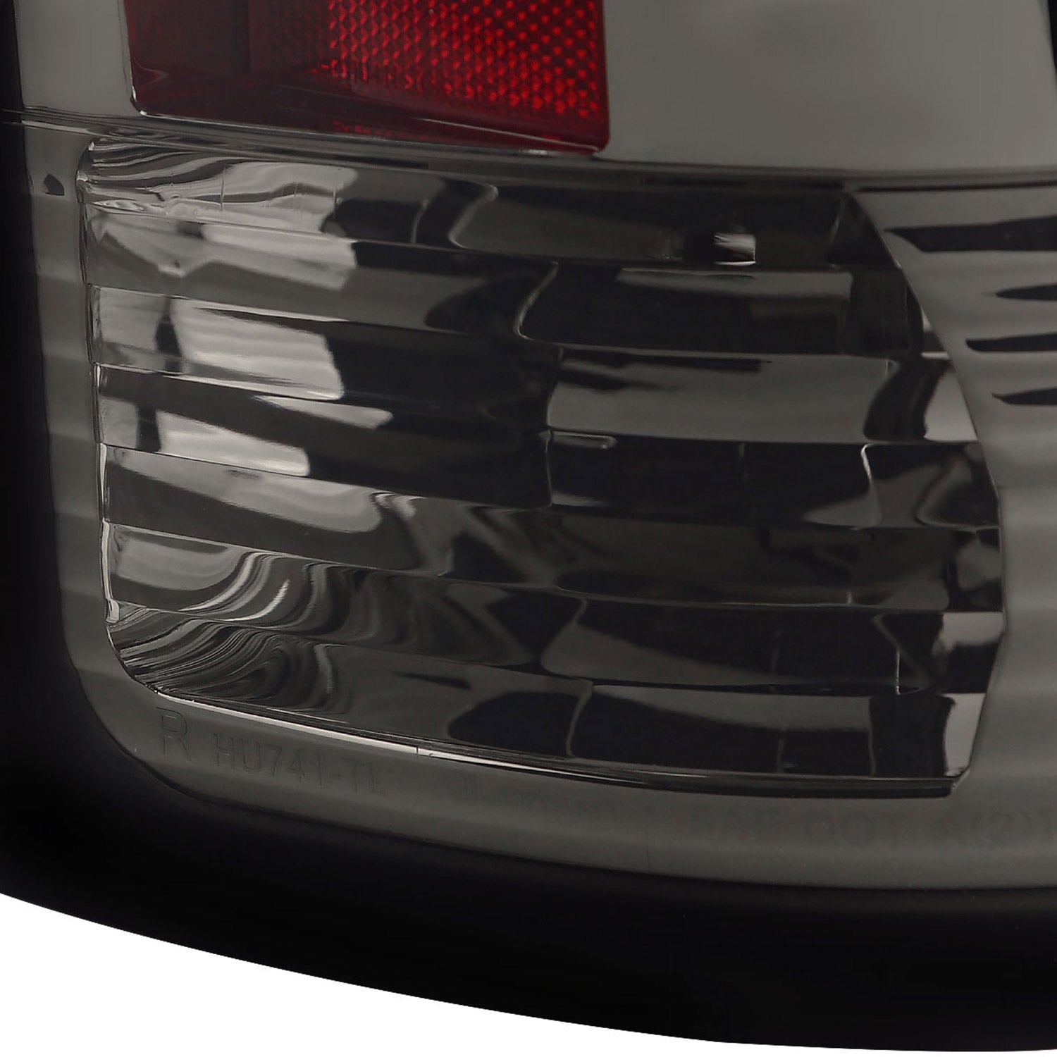 2007-2013 GMC Sierra 1500 2500HD 3500HD C-Bar LED Tail Lights Chrome/Smoke