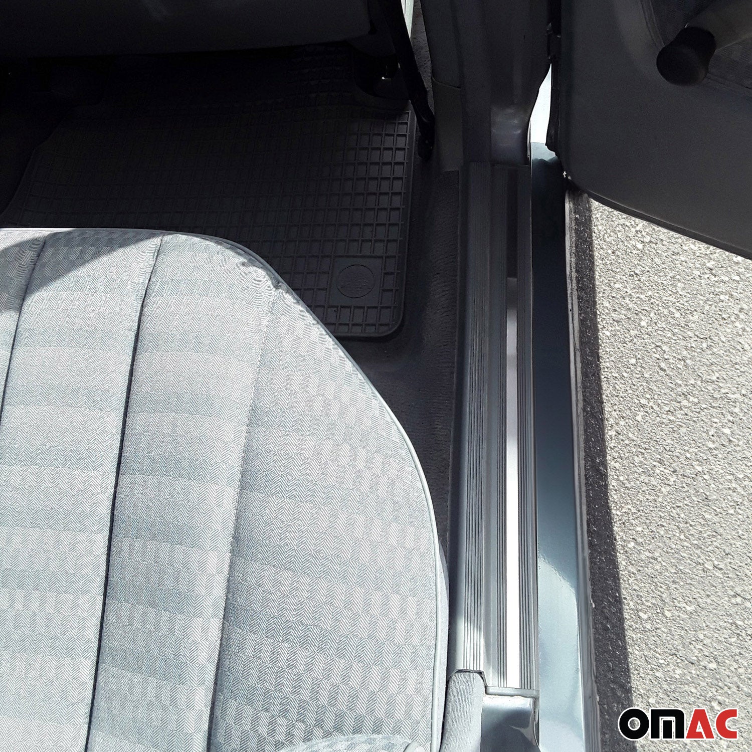 1995-2000 Mercedes C Class W202 Door Sill Scuff Plate Protector Stainless Steel 8x