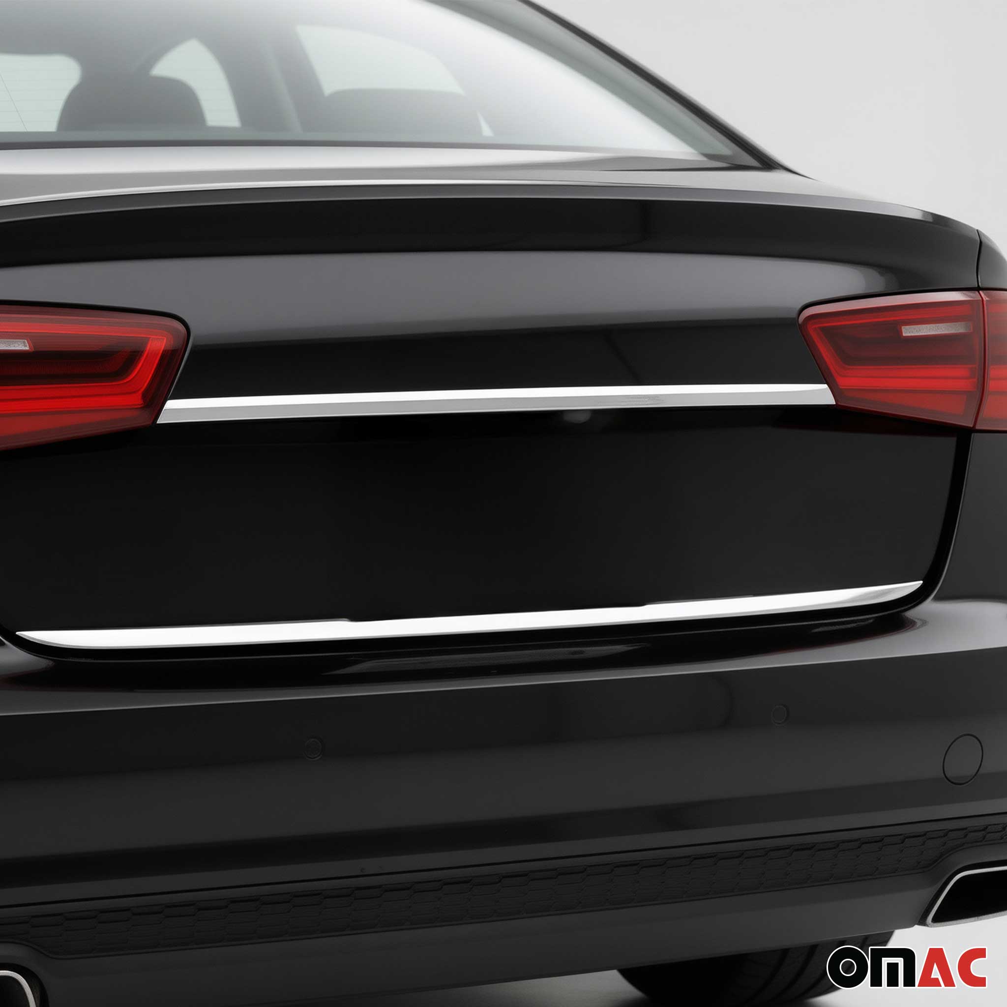 2016-2018 Audi A6 C7 FL Sedan Trunk Door Handle Cover Stainless Steel