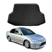 2001-2005 Honda Civic Cargo Liner Trunk Mat All Weather Black