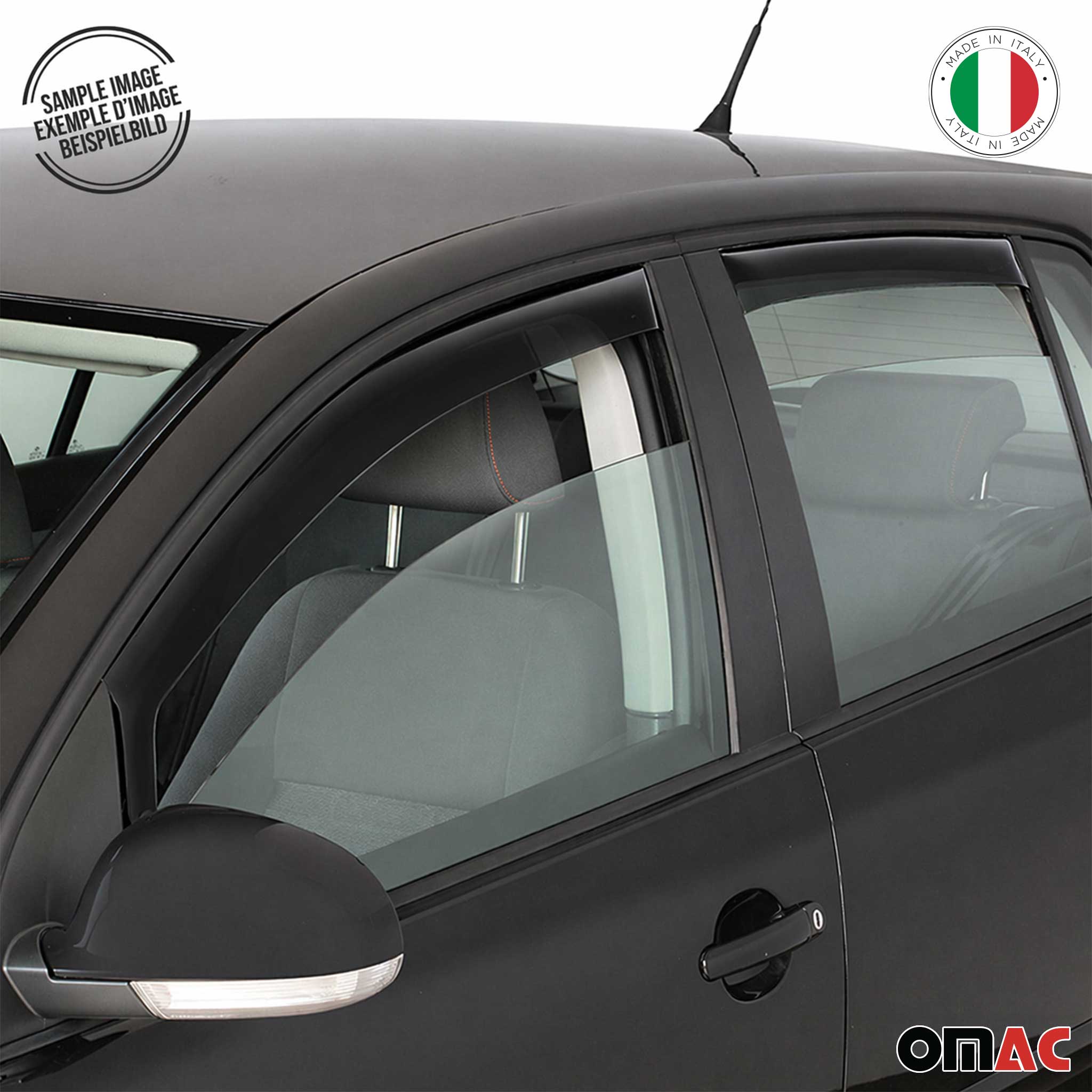 2013-2018 Toyota RAV4 Window Visor Vent Rain Deflector 4Pcs Smoke