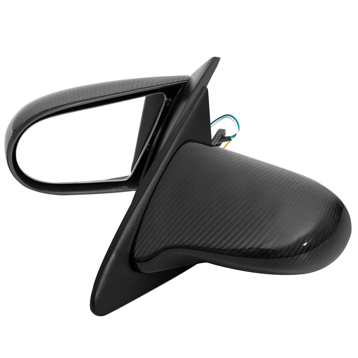 2002-2006 Acura RSX Carbon Fiber Shell Power Spoon Mirrors