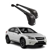 2013-2015 Subaru XV Crosstrek Roof Racks Cross Bars Black