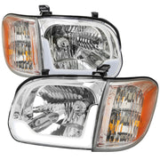 2005-2006 Toyota Tundra/05-2007 Sequoia Headlights Corner Lamps Amber & Chrome
