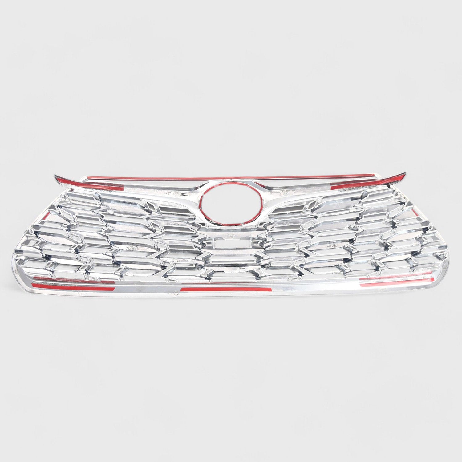 2020-2024 Toyota Highlander Grille Overlay Chrome 1Pcs ABS Plastic