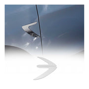 Subaru Side Door Molding Trim Decorative Stainless Steel Silver 2 Pcs